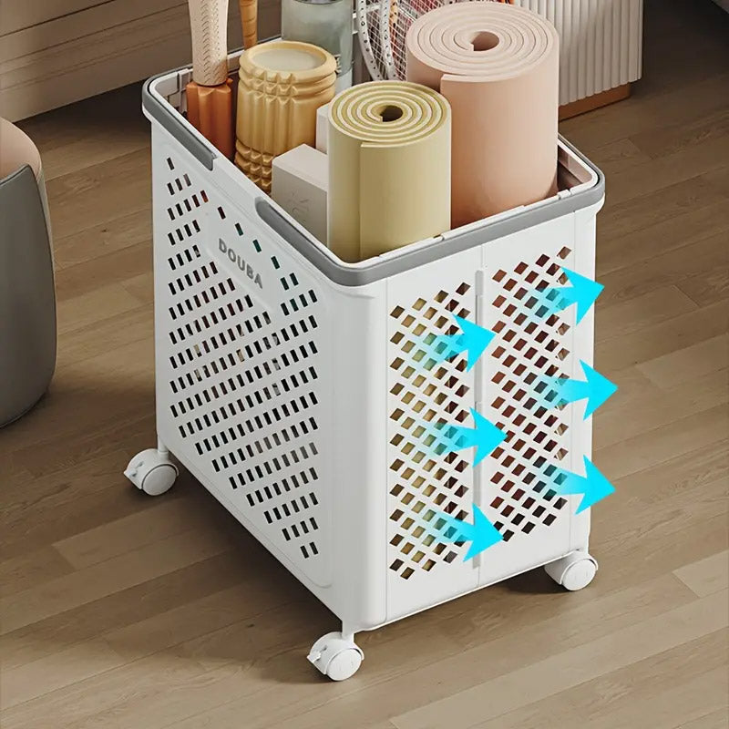 Laundry Basket with Wheels Two Size Options | StorageOZ