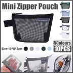10 Pcs Mesh Storage Bags Home Organiser Set | StorageOZ
