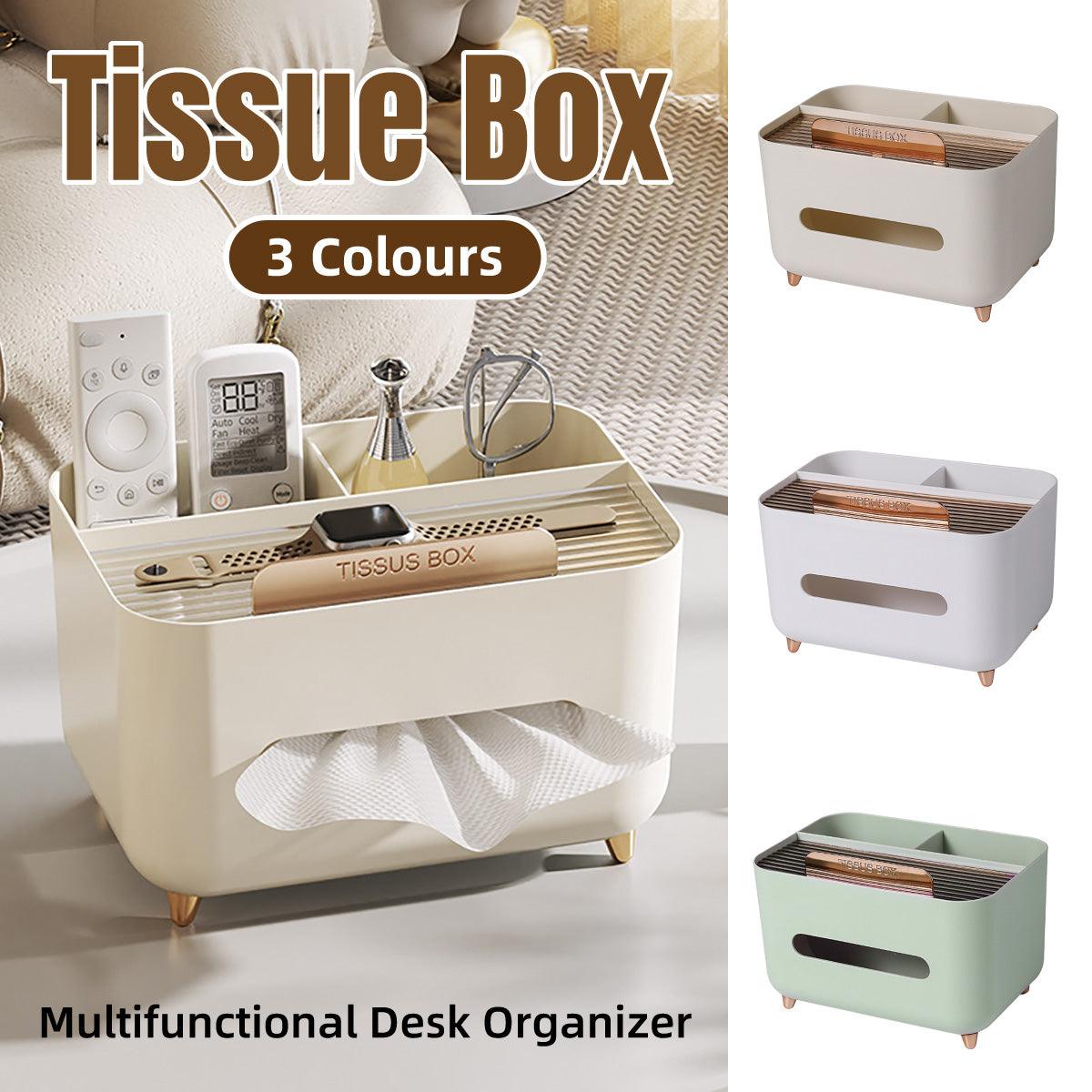 Multifunction Tissue Box Three Colours Set | StorageOZ