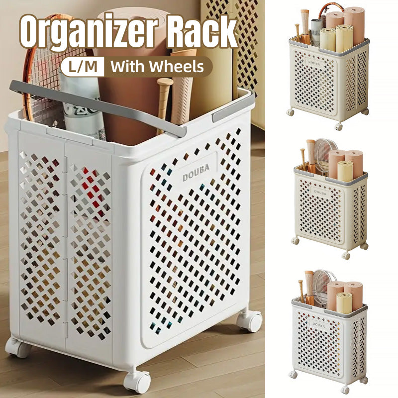 Laundry Basket with Wheels Two Size Options | StorageOZ