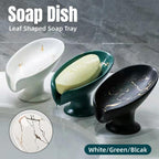 Ceramic Self Drain Soap Dish Three Colours | StorageOZ