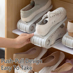 20 Pcs Double Layer Shoe Organisers Two Colours | StorageOZ