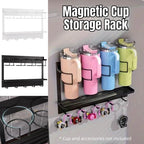 Magnetic 4 Cup Holder Rack Two Colours Set | StorageOZ