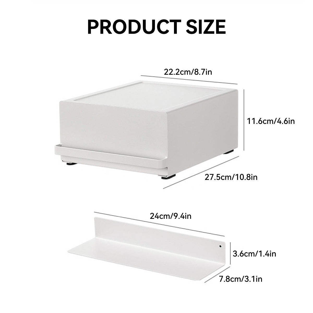 Steel Coffee Pod Drawer Two Colours Rack | StorageOZ