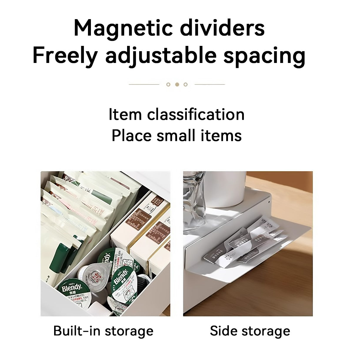 Steel Coffee Pod Drawer Two Colours Rack | StorageOZ