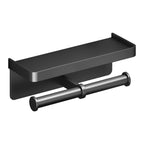 Wall Toilet Paper Holder with Phone Shelf | StorageOZ