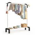 130cm Metal Clothes Rack Two Colours Set | StorageOZ