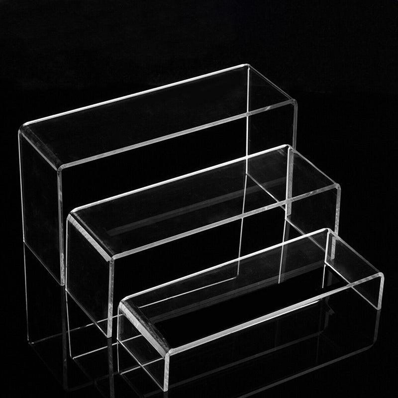 3 Pcs Acrylic Display Stand Shoe Rack Set | StorageOZ