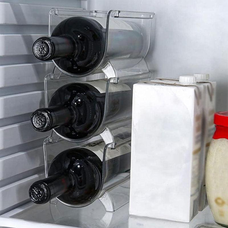 Stackable Fridge Bottle Storage Rack Set | StorageOZ