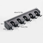 ABS Spring Clamp Mop Holder in Two Colours | StorageOZ