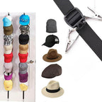 Over Door Baseball Cap Clip Rack Organiser | StorageOZ