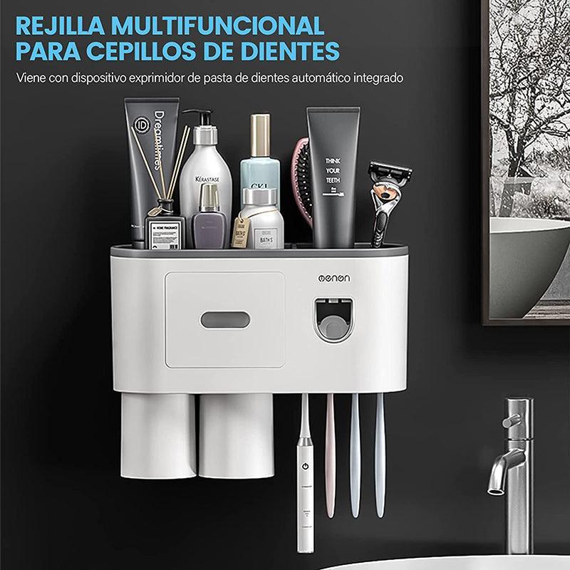 Wall Mounted Toothbrush Holder Five Cup Styles | StorageOZ