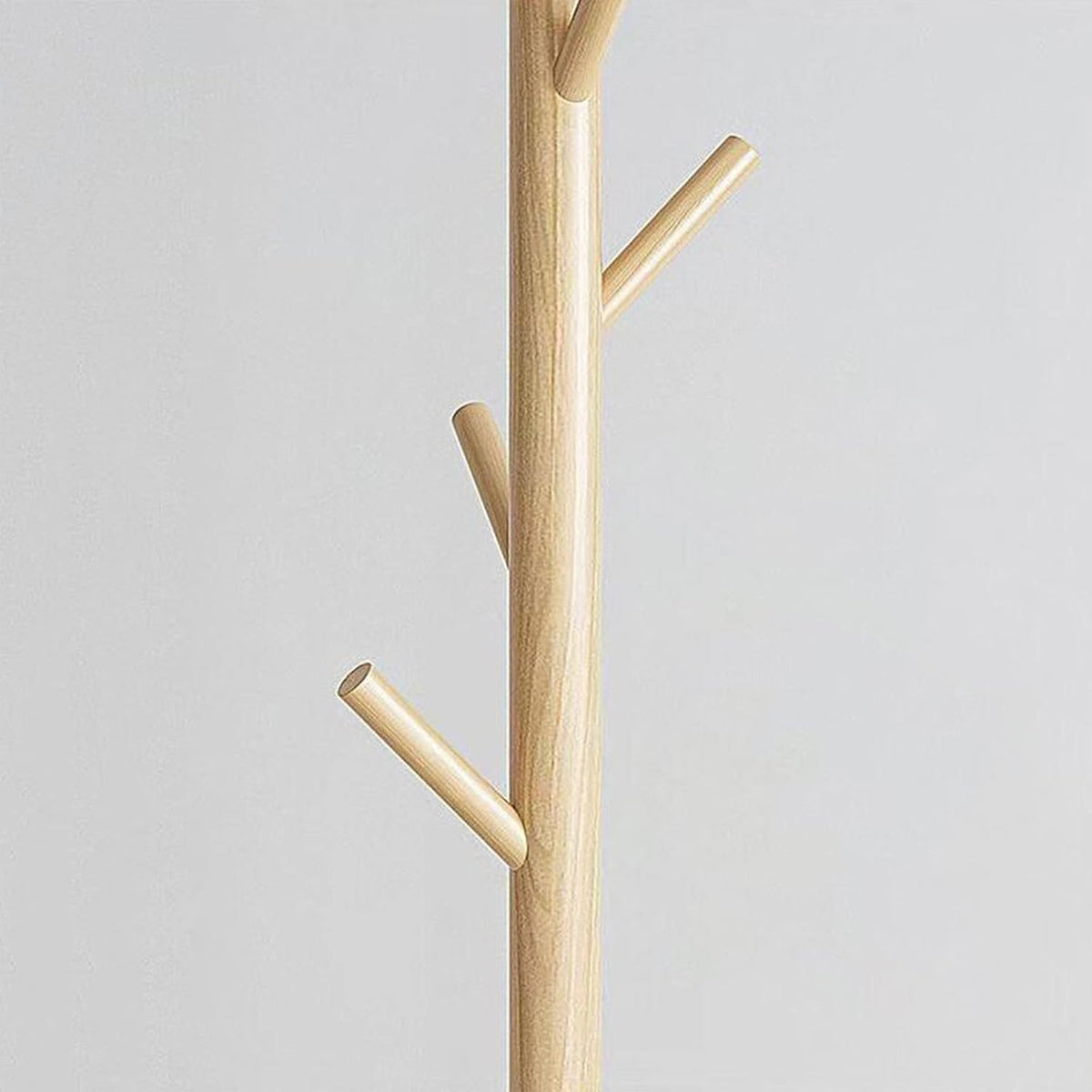 Wooden Floor Coat Rack Two Wood Tones Set | StorageOZ