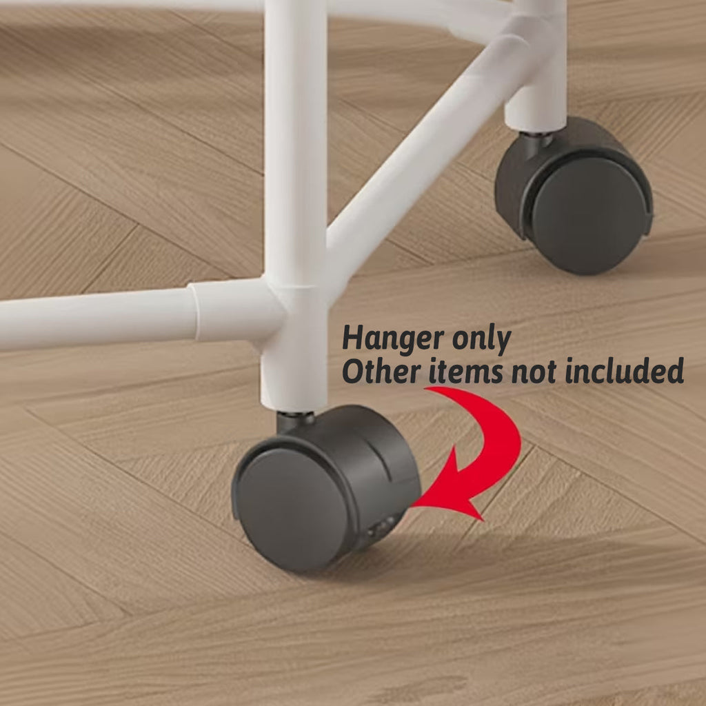 Rotating Floor Clothes Rack Two Colours Set | StorageOZ