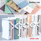 Extendable Desktop Book Rack Three Colours | StorageOZ