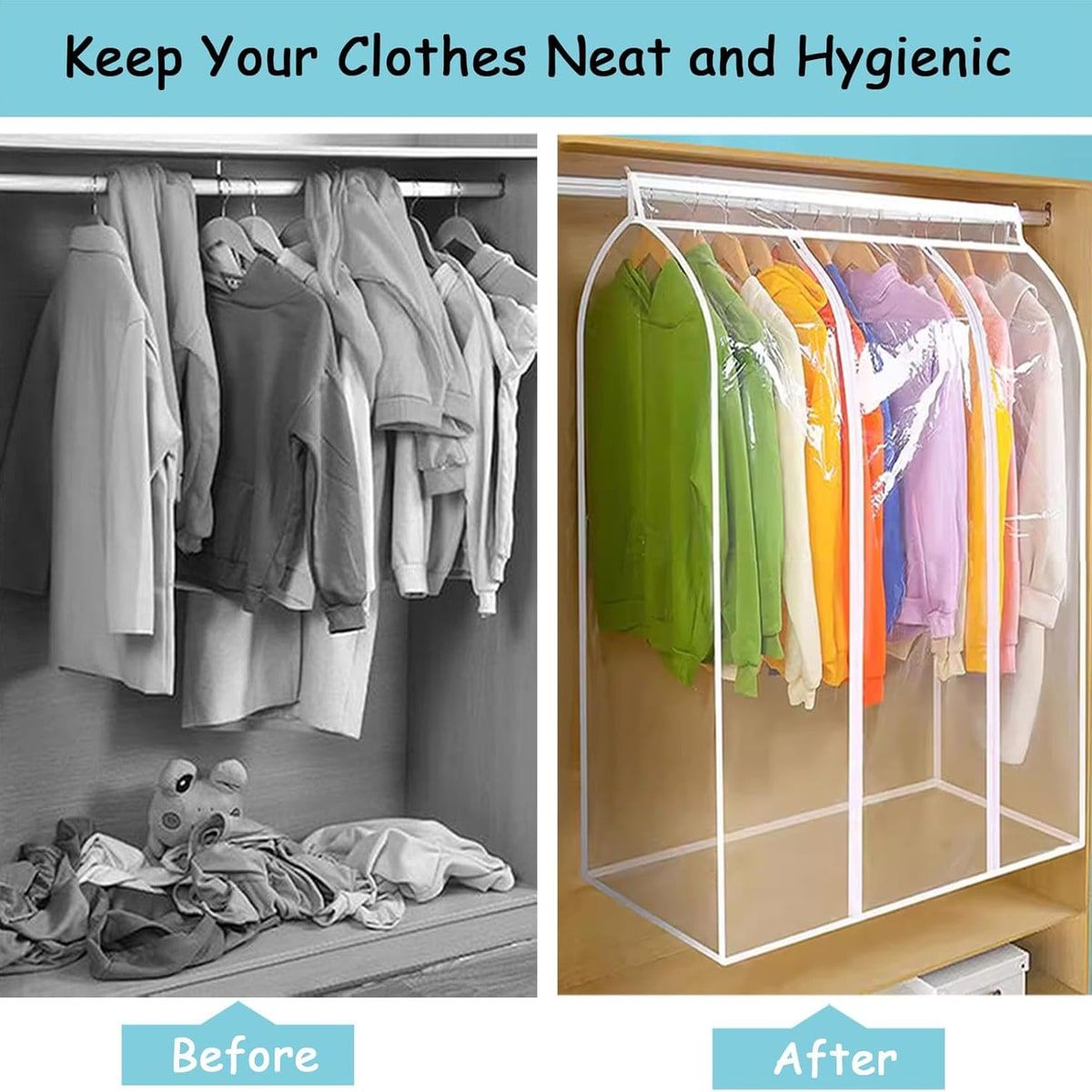 Dust Cover Bags Three Sizes Closet Organiser | StorageOZ