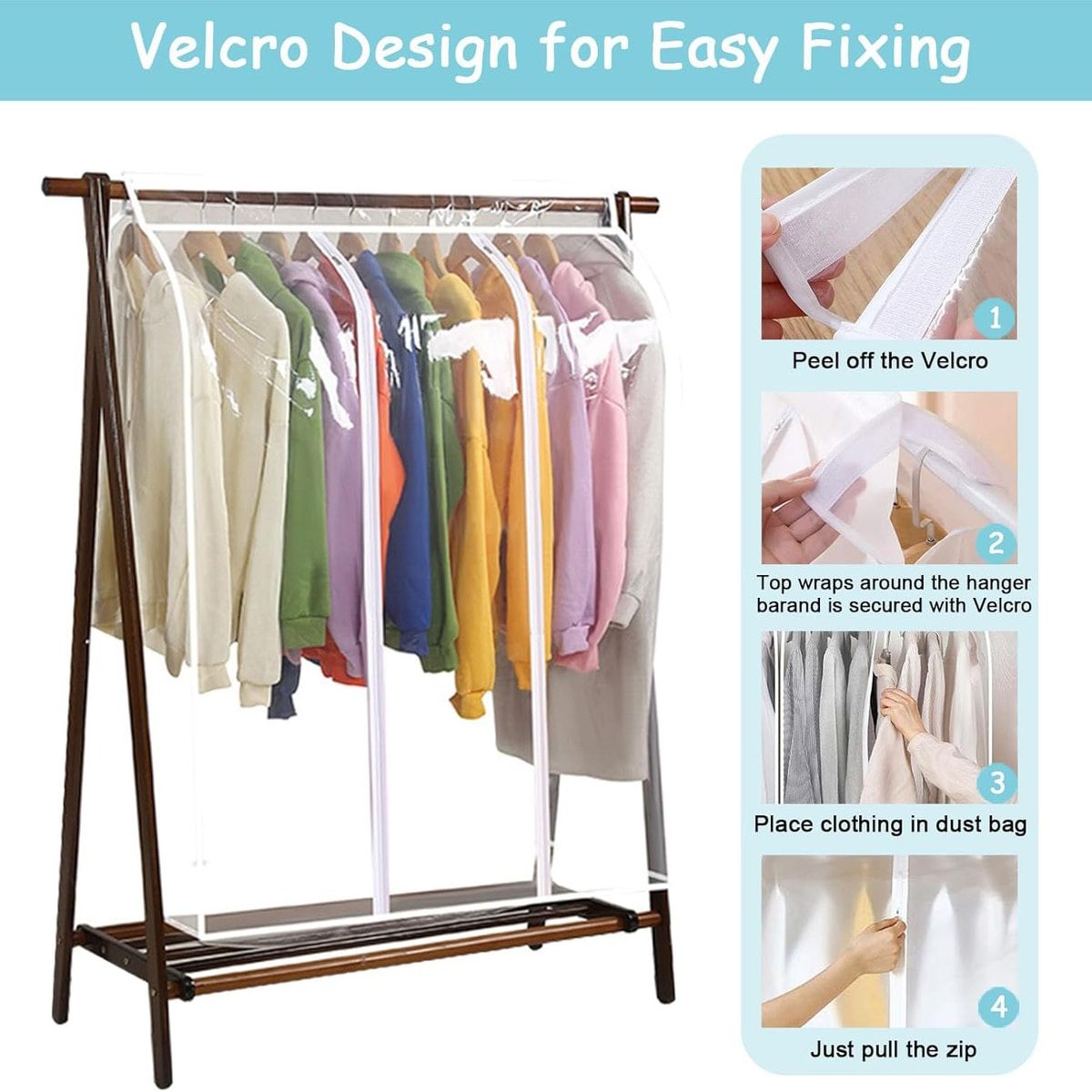 Dust Cover Bags Three Sizes Closet Organiser | StorageOZ