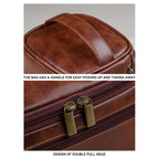 Large PU Makeup Storage Bag in Two Browns | StorageOZ