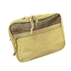 Khaki Oxford Toiletry Wash Bag 24x19cm Size | StorageOZ