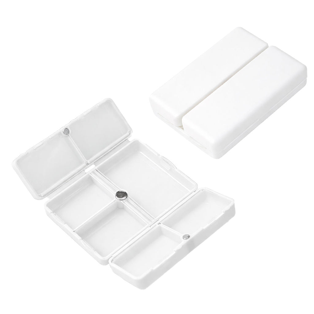 6 Pcs Pill Boxes Three Colours Organiser | StorageOZ