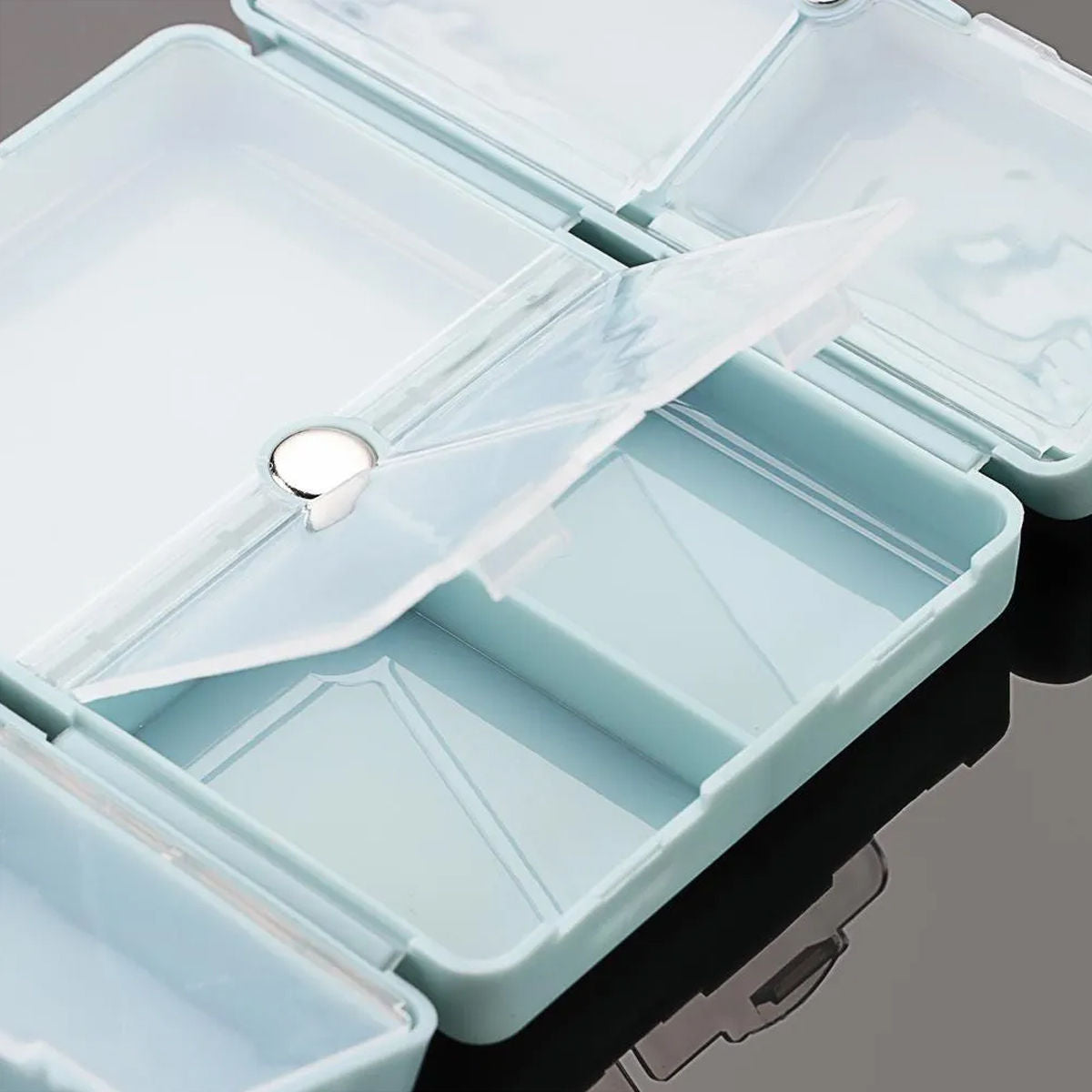 6 Pcs Pill Boxes Three Colours Organiser | StorageOZ