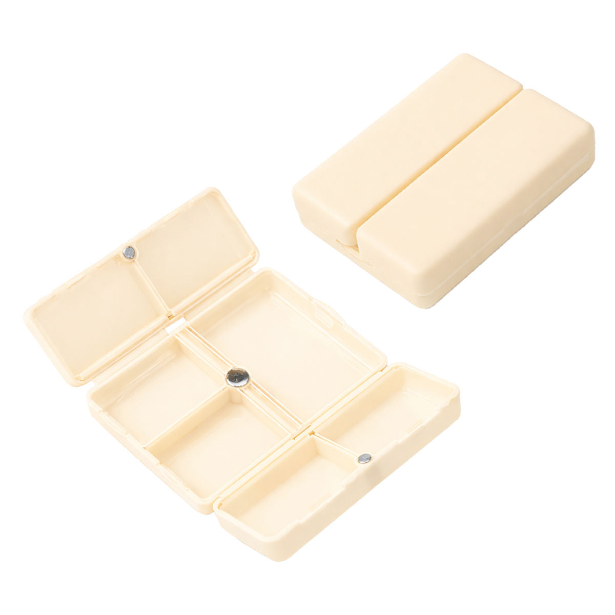 6 Pcs Pill Boxes Three Colours Organiser | StorageOZ