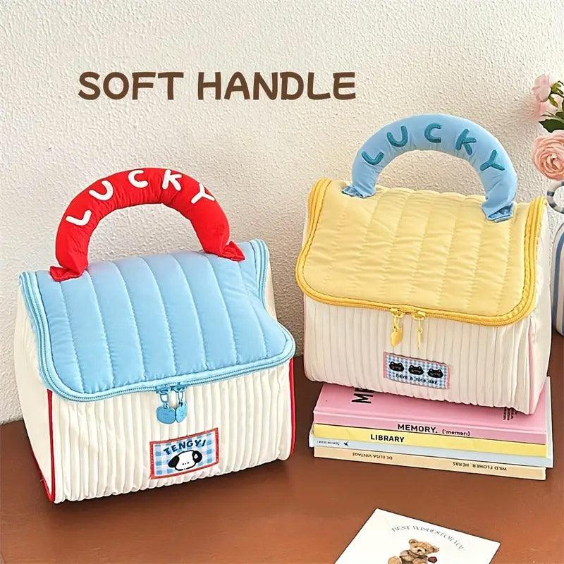Cosmetic Bag with Side Pockets Three Colours | StorageOZ