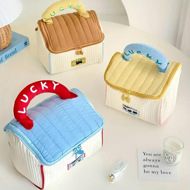 Cosmetic Bag with Side Pockets Three Colours | StorageOZ