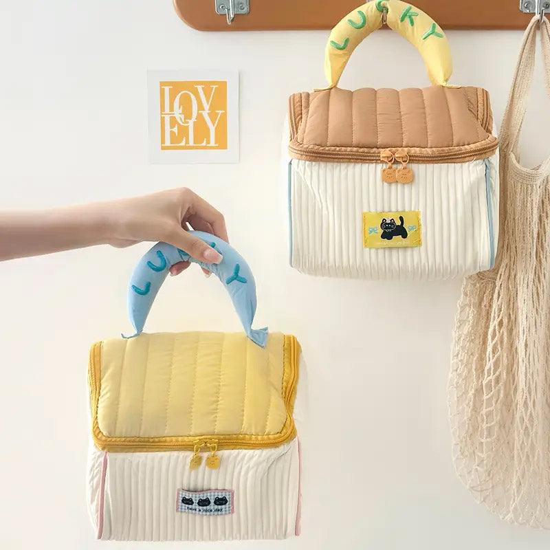 Cosmetic Bag with Side Pockets Three Colours | StorageOZ