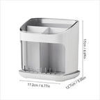 Wall Mounted Chopstick Holder with Drain | StorageOZ