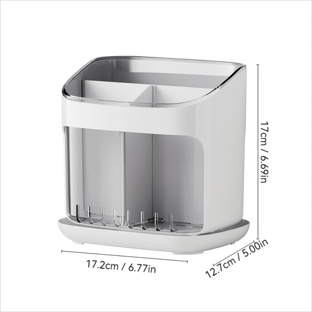 Wall Mounted Chopstick Holder with Drain | StorageOZ