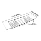 Rose Bathtub Trays Two Colours Organiser | StorageOZ