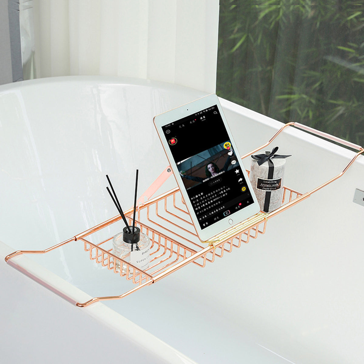Rose Bathtub Trays Two Colours Organiser | StorageOZ