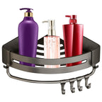 Triangular Corner Shelf with Drain Holes | StorageOZ