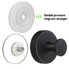 Suction Cup Hooks 2 or 4 Pcs Two Colours | StorageOZ