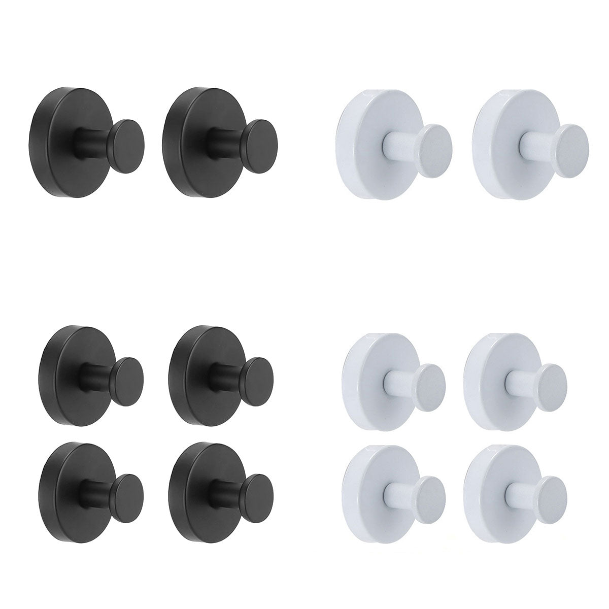 Suction Cup Hooks 2 or 4 Pcs Two Colours | StorageOZ