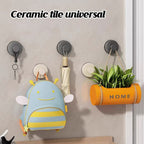 Suction Cup Hooks 2 or 4 Pcs Two Colours | StorageOZ