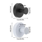 Suction Cup Hooks 2 or 4 Pcs Two Colours | StorageOZ