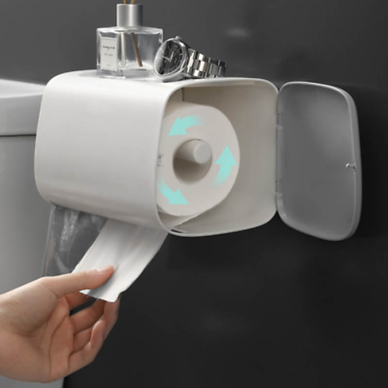 Multifunction Bathroom Tissue Box Holder | StorageOZ
