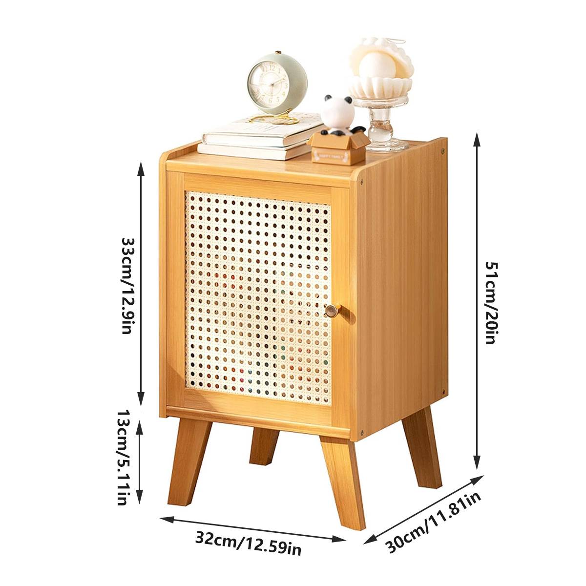 Bedside Cabinets Two Sizes Home Organiser | StorageOZ