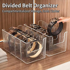 2 Pcs Belt Storage Boxes Closet Organiser | StorageOZ