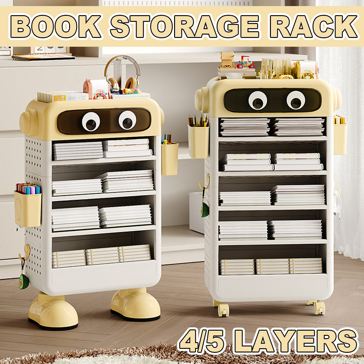 Kids Bookshelves Two Sizes Home Organiser | StorageOZ