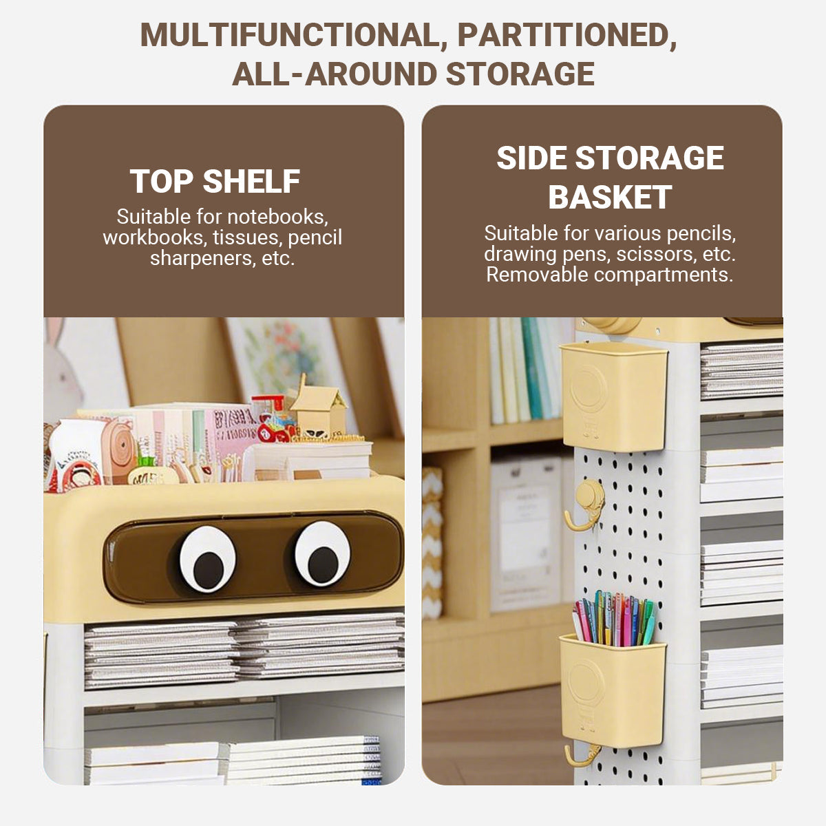 Kids Bookshelves Two Sizes Home Organiser | StorageOZ