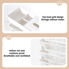 White Rolling Bookshelf 5 or 6 Tiers Set | StorageOZ