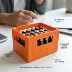 2 Pcs 20 Grid Desk Storage Boxes Organiser | StorageOZ