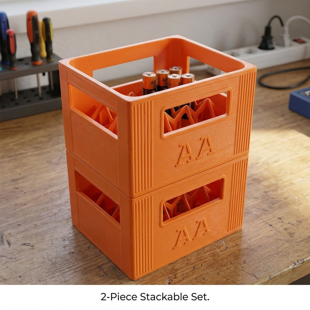 2 Pcs 20 Grid Desk Storage Boxes Organiser | StorageOZ