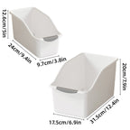 2 Pcs Cabinet Storage Boxes Two Size Options | StorageOZ
