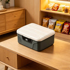 Grey Code Lock Boxes Two Sizes Organiser | StorageOZ