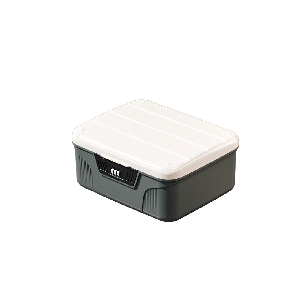 Grey Code Lock Boxes Two Sizes Organiser | StorageOZ