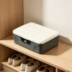 Grey Code Lock Boxes Two Sizes Organiser | StorageOZ